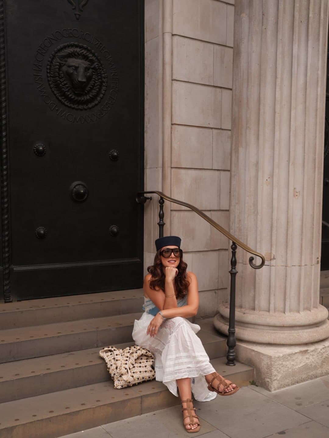 Love that 🤍🩵Top, skirt, sandals & bag @marksandspencer @marksandspencerstyle Hat @damsonmadder.jpg