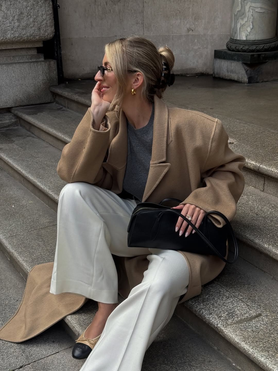 A classic camel coat in autumn never misses 🍂 Comment ‘shop’ for links via DM..Coat - @sourceun.jpg